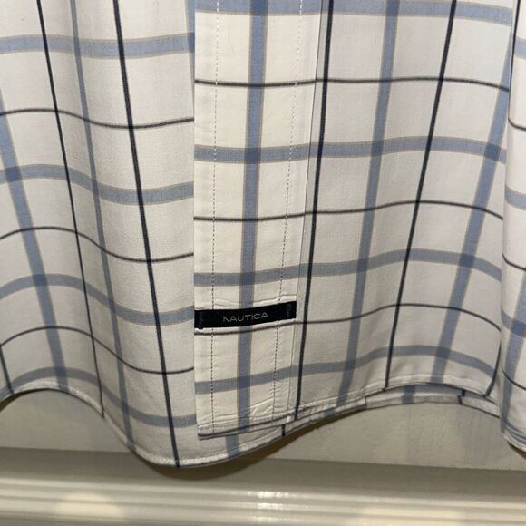 Nautica Short Sleeve Shirt - poplin cotton - XXL - Picture 6 of 6